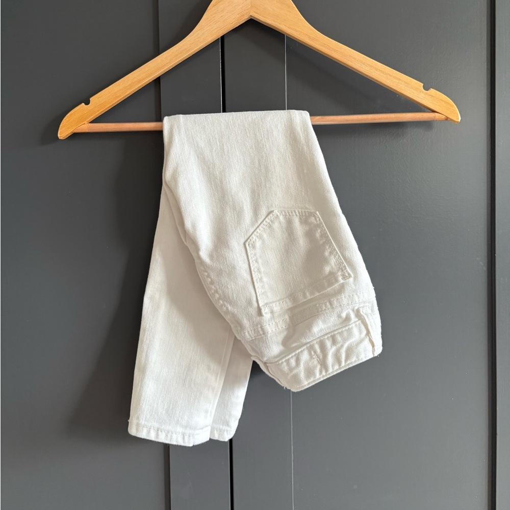 GAP White Stretch Super Skinny Jeans